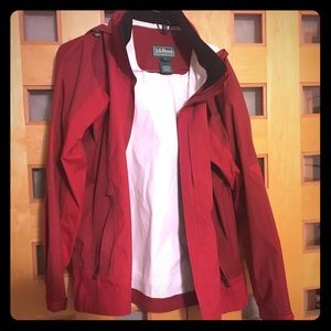 L.L. Bean 2.5 layer shell, excellent